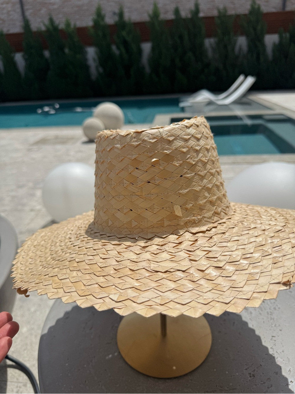 Reinhard Plank Natural Straw Sun Hat - Wide Brim - Picture 4 of 8